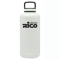 Durable Stainless Steel Vacuum Sports Bottle White 64oz